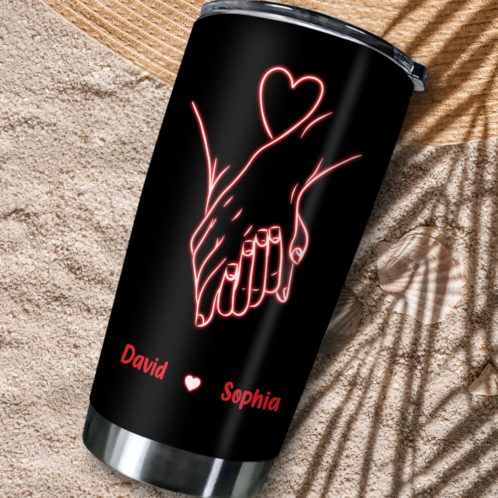 I Met You I Liked You I Love You - Personalized Custom Tumbler - Image 4