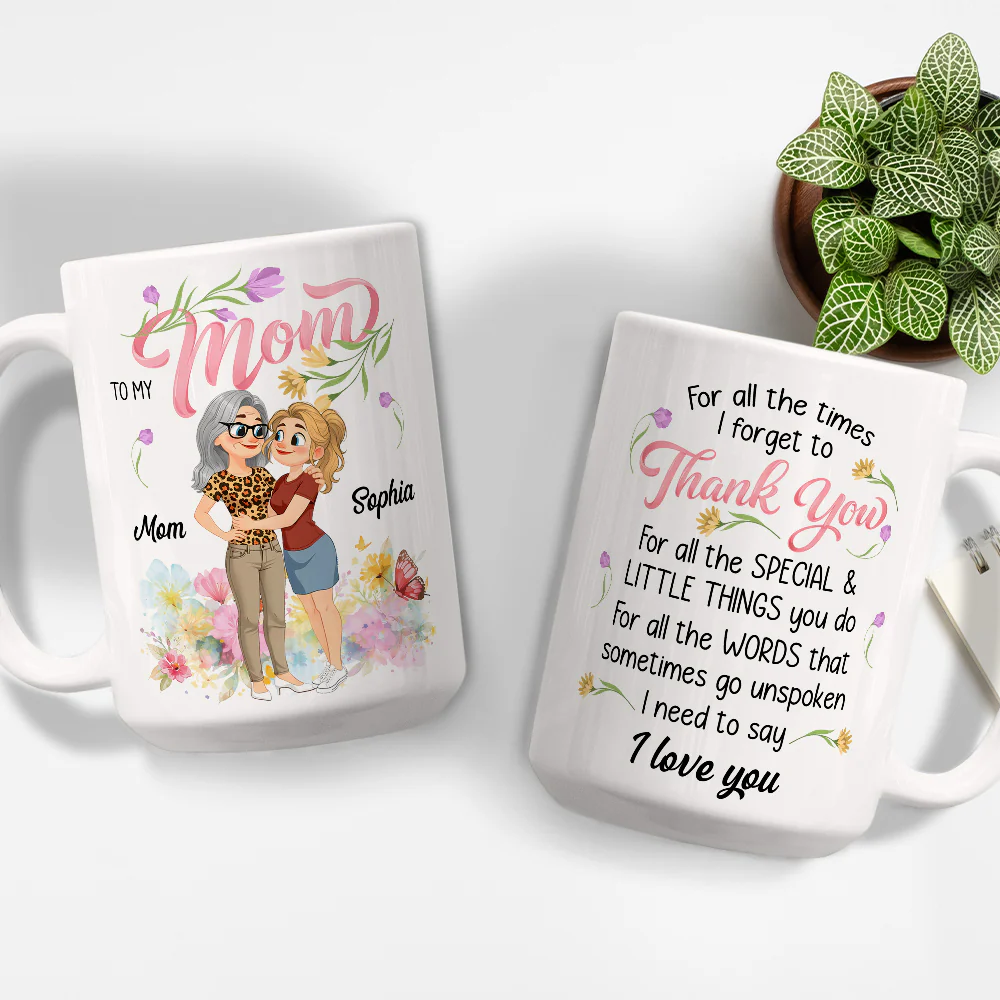 I Need To Say - Personalized Custom Coffee Mug - Image 6
