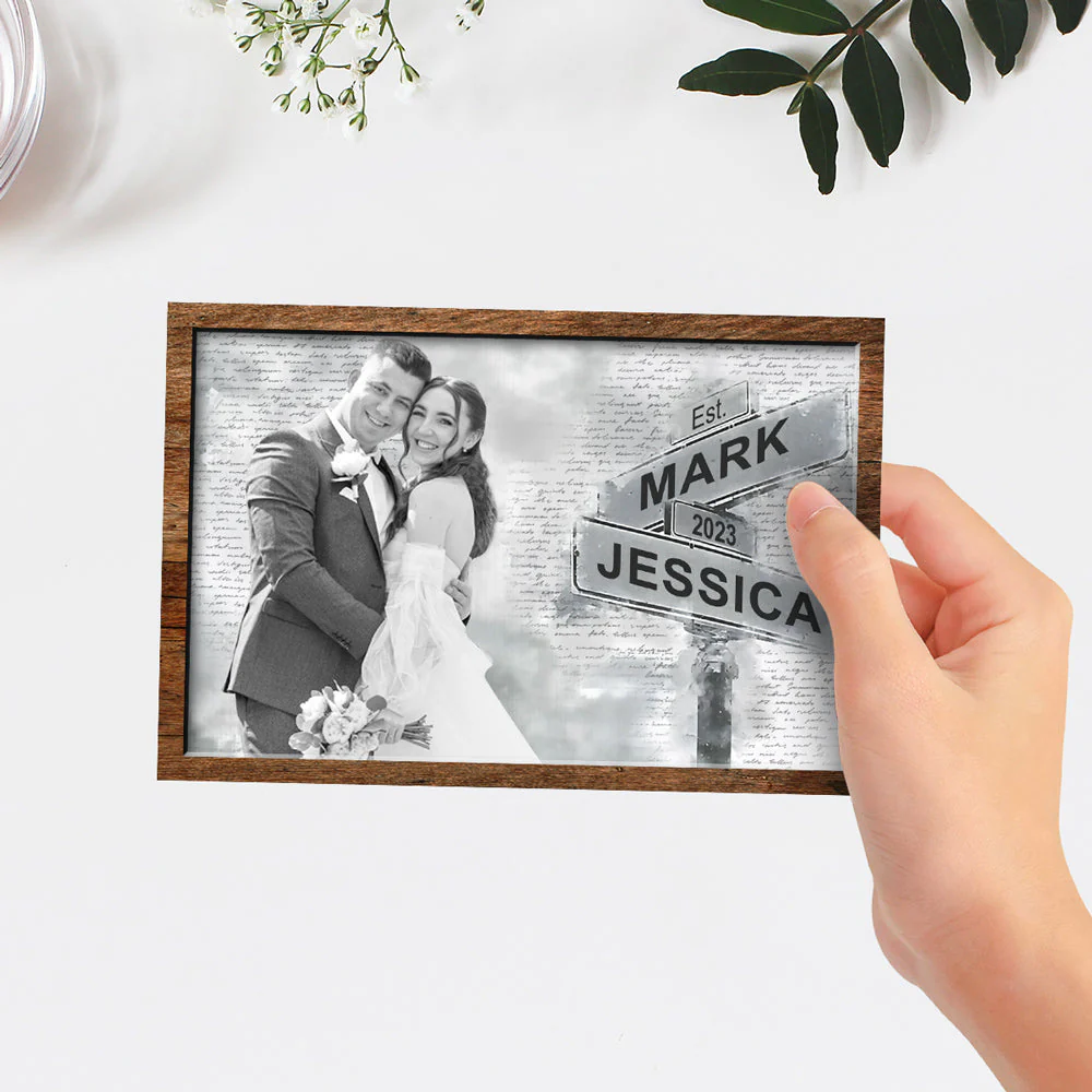 I Need You Because I Love You - Personalized Wooden Plaque - Image 3