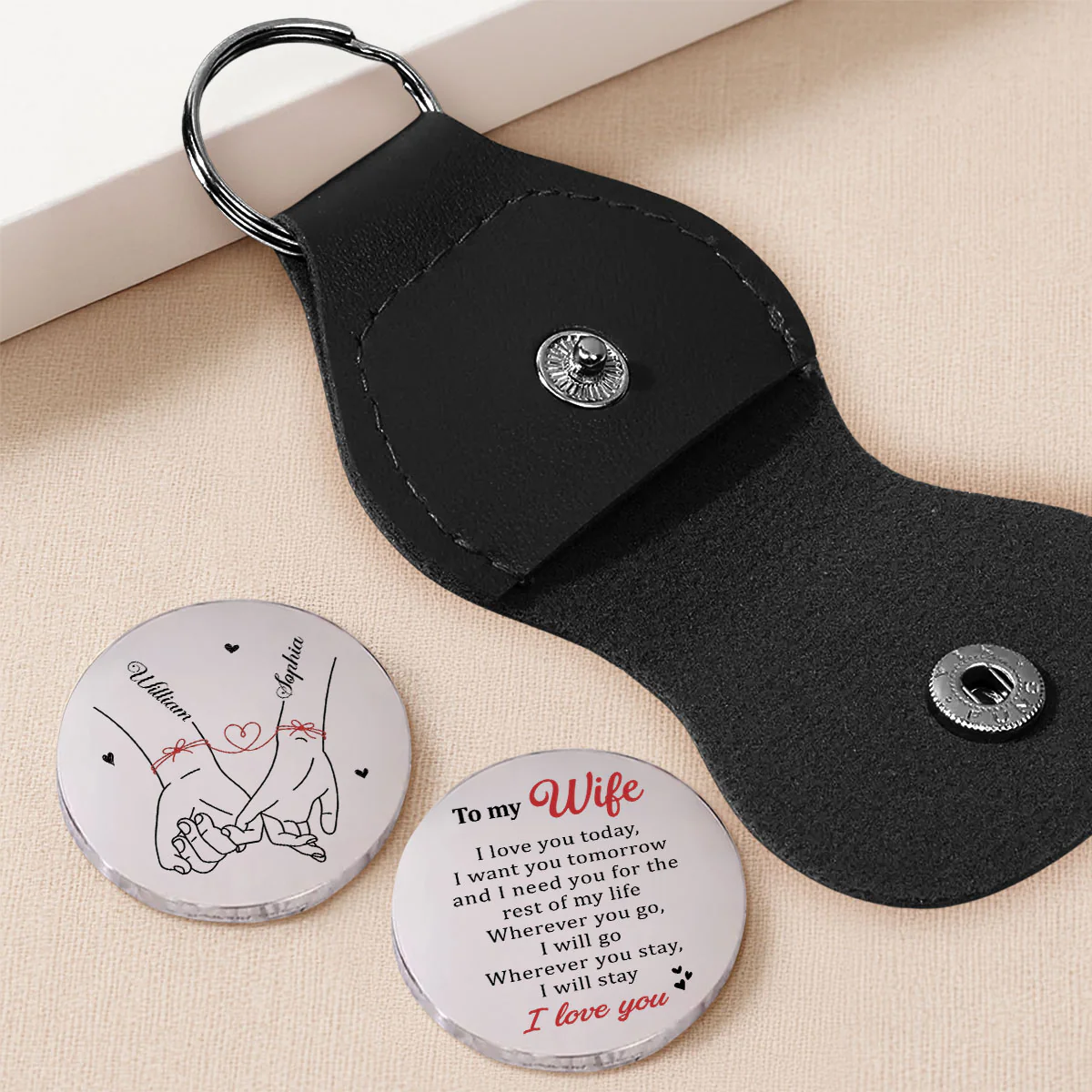 I Need You - Personalized Custom Pocket Hug - Image 2