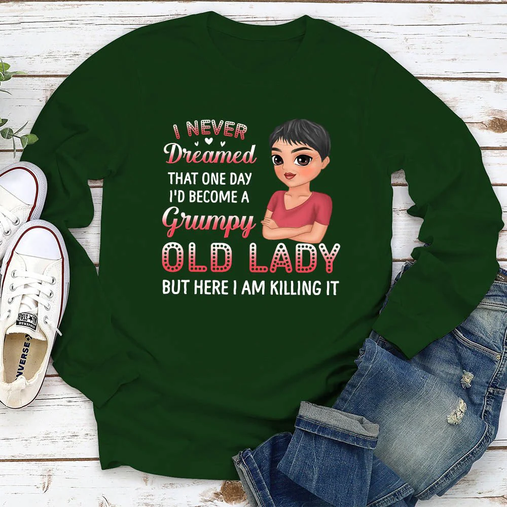 I Never Dreamed - Personalized Custom Long Sleeve T-shirt - Image 2