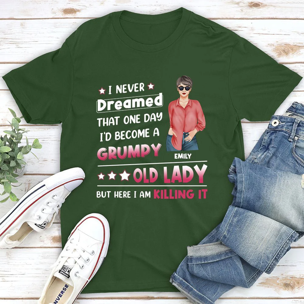 I Never Dreamed That - Personalized Custom Unisex T-shirt - Image 4