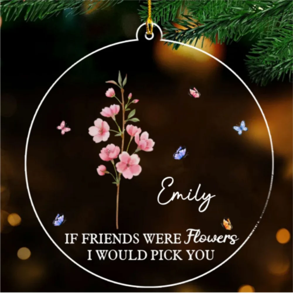I Pick You - Personalized Custom Acrylic Ornament - Image 5