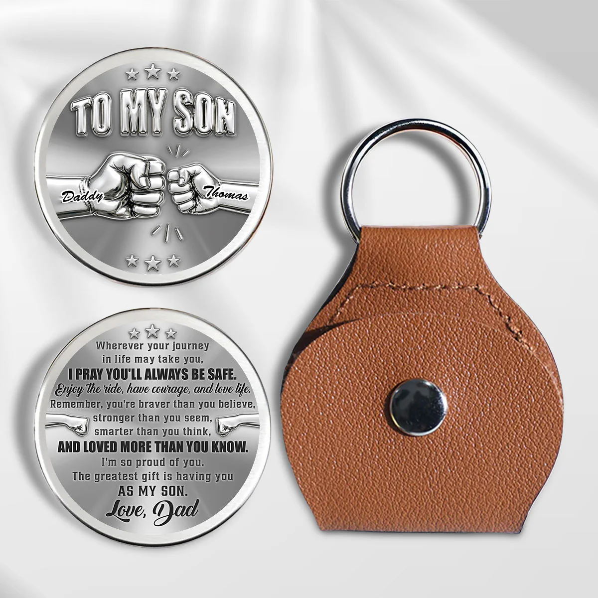 I Pray You Will Always Be Safe - Personalized Custom Pocket Hug