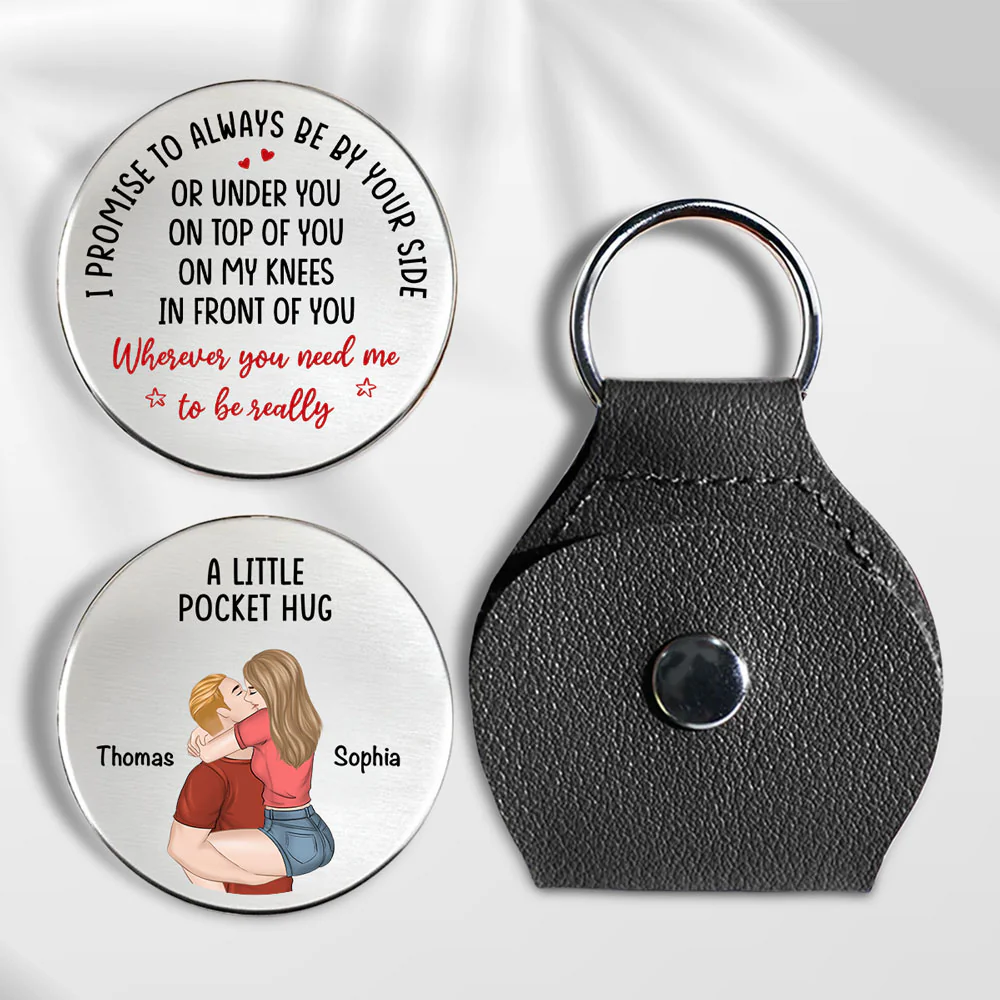 I Promise - Personalized Custom Pocket Hug - Image 6