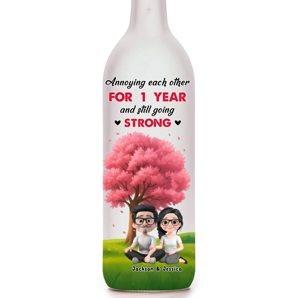 I Really Love You - Personalized Custom Bottle Lamp - Image 6