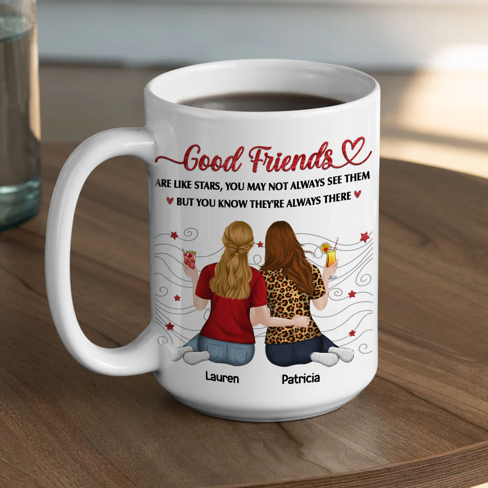 I See You As Stars - Personalized Custom Coffee Mug - Image 6