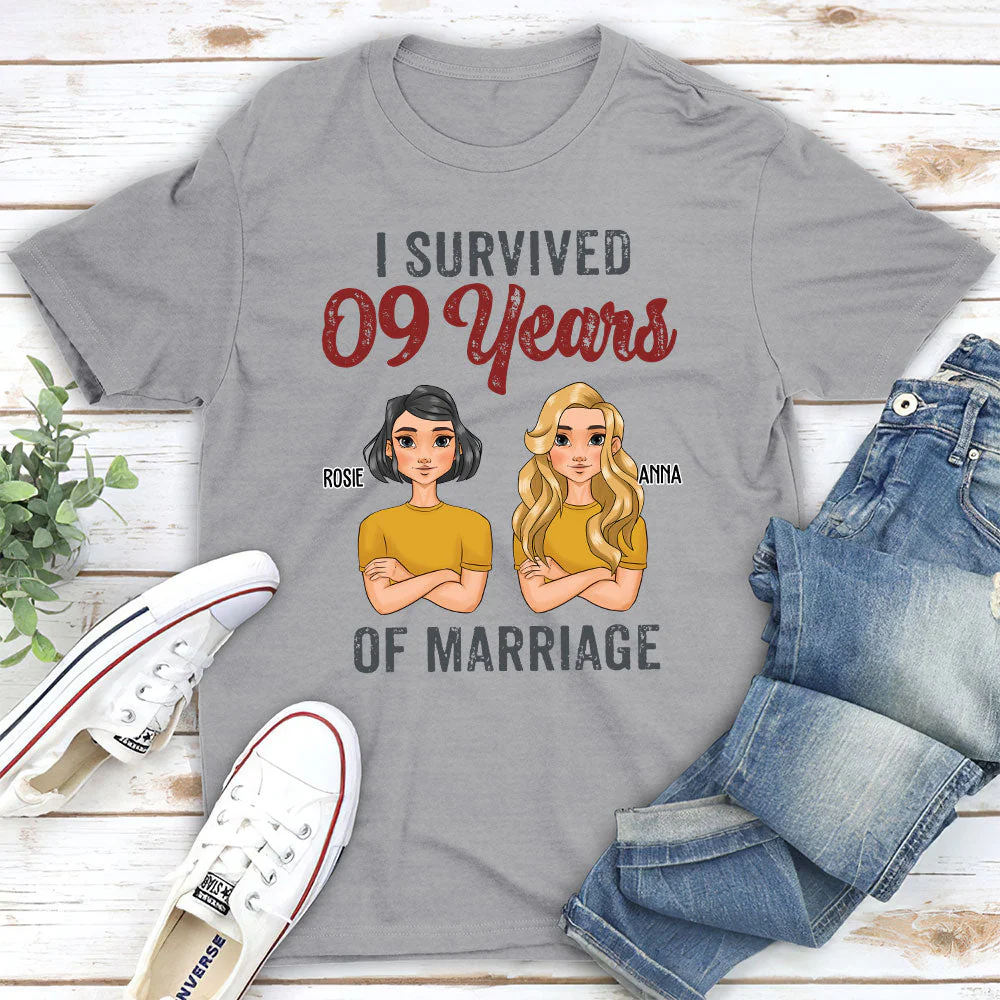 I Survived - Personalized Custom Classic T-shirt - Image 3