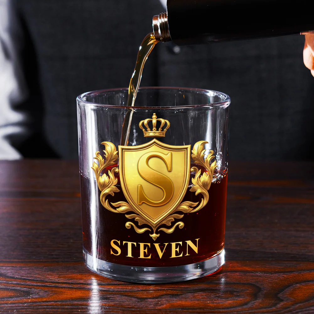 I Take It Neat - Personalized Custom 3D Effect Whiskey Glass - Image 2