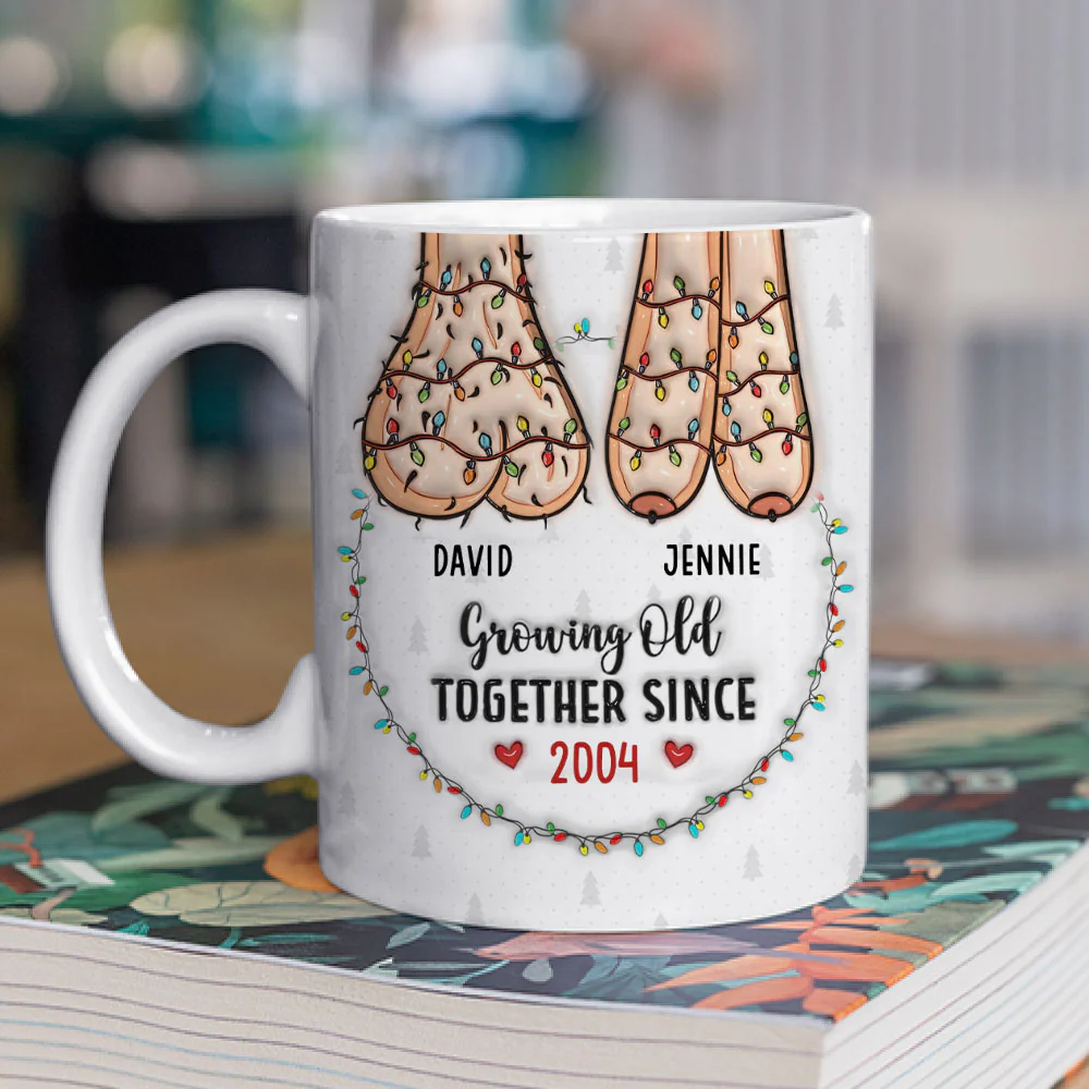 I Want To Share Every Moment With You - Personalized Custom 3D Inflated Effect Mug - Image 2