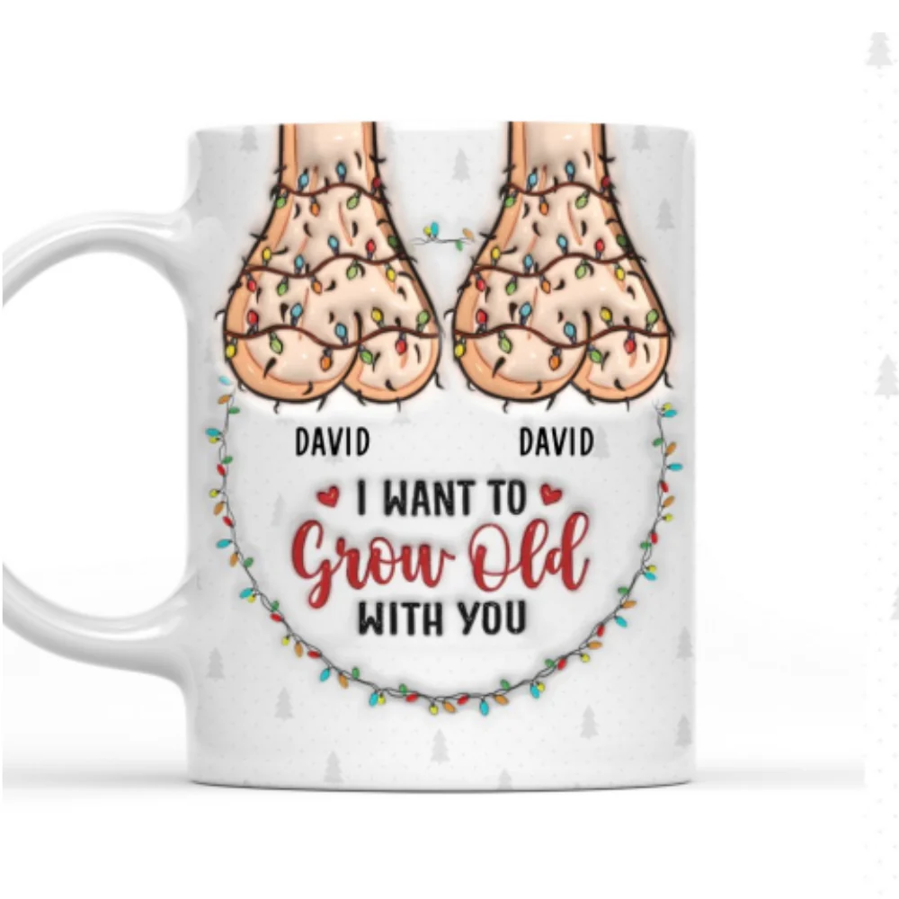 I Want To Share Every Moment With You - Personalized Custom 3D Inflated Effect Mug - Image 7
