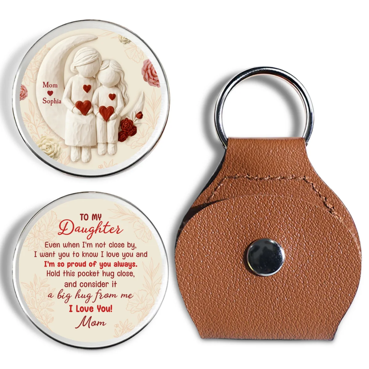 I Want You Know How Much I Love You - Personalized Custom Pocket Hug - Image 6