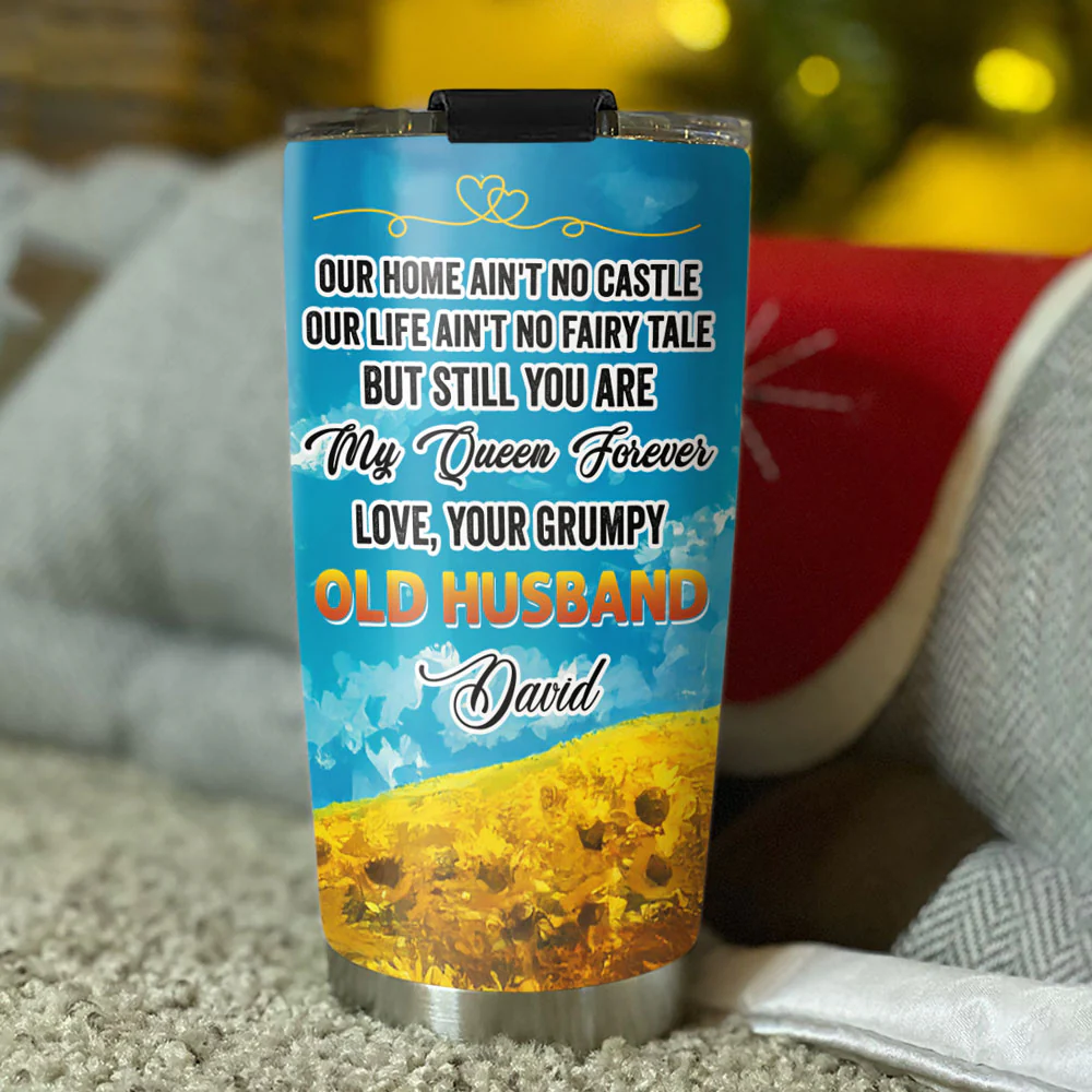 I Was Yours - Personalized Custom Tumbler - Image 4