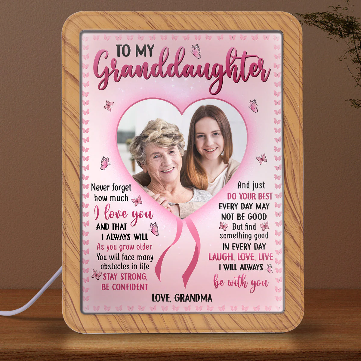 I Will Always Be With You - Personalized Custom Magic Mirror - Image 3