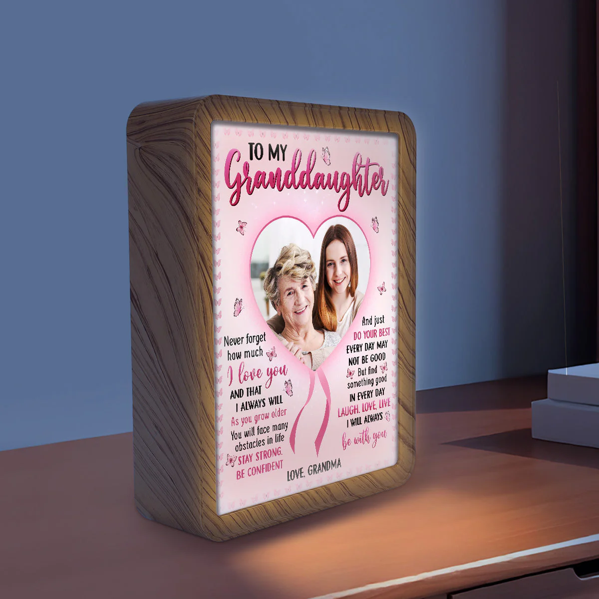 I Will Always Be With You - Personalized Custom Magic Mirror - Image 4