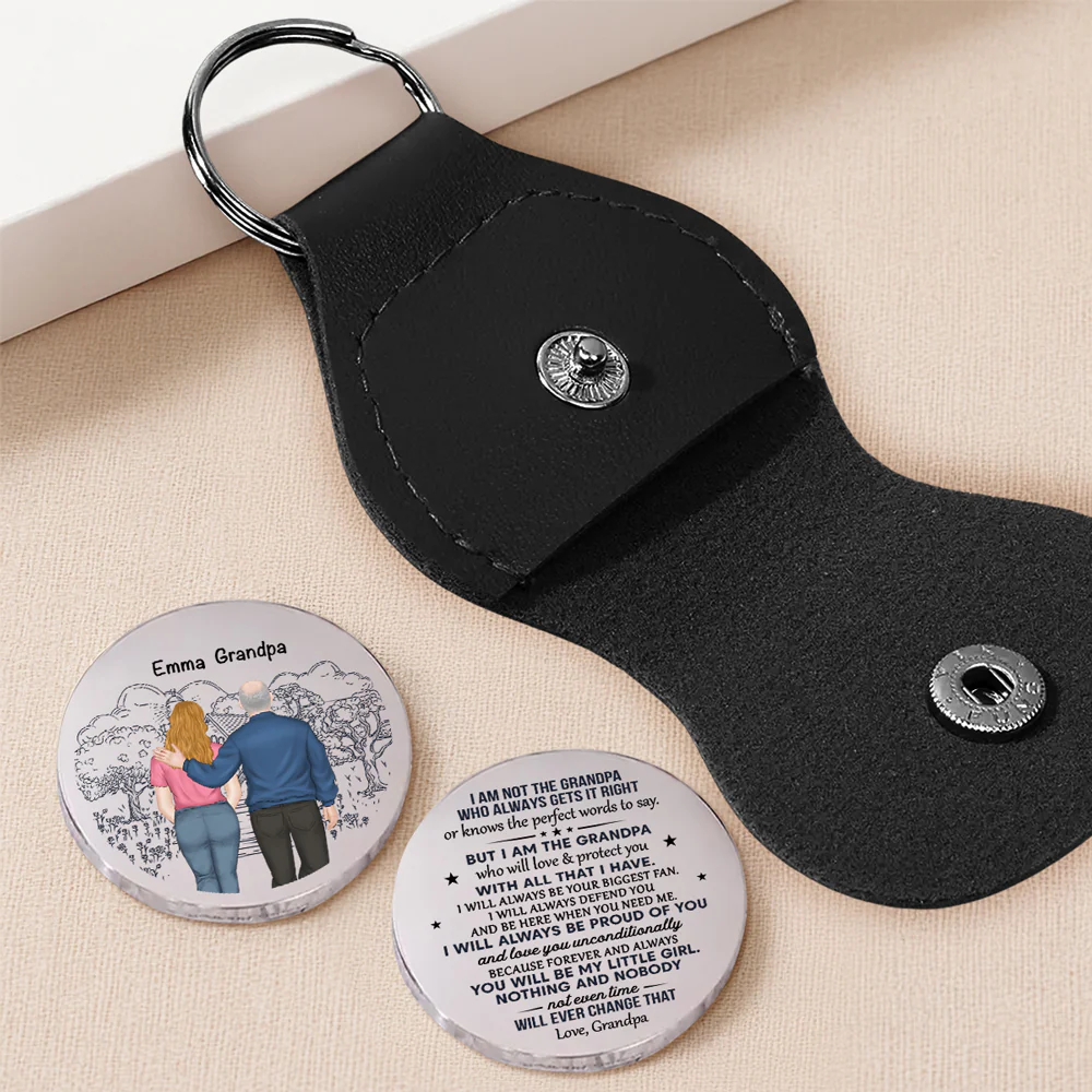 I Will Always Be Your Biggest Fan Ver Grandpa - Personalized Custom Pocket Hug - Image 2