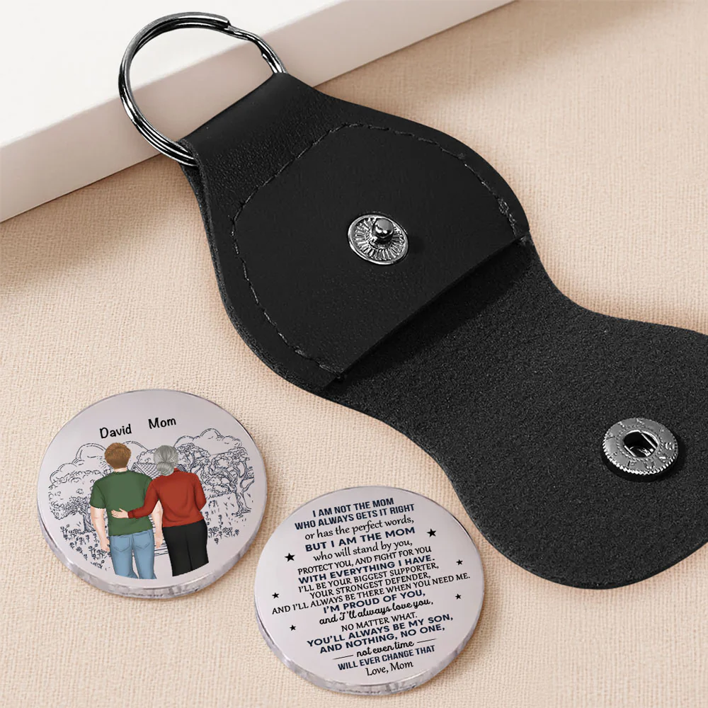 I Will Always Be Your Biggest Support Ver Mom - Personalized Custom Pocket Hug - Image 2