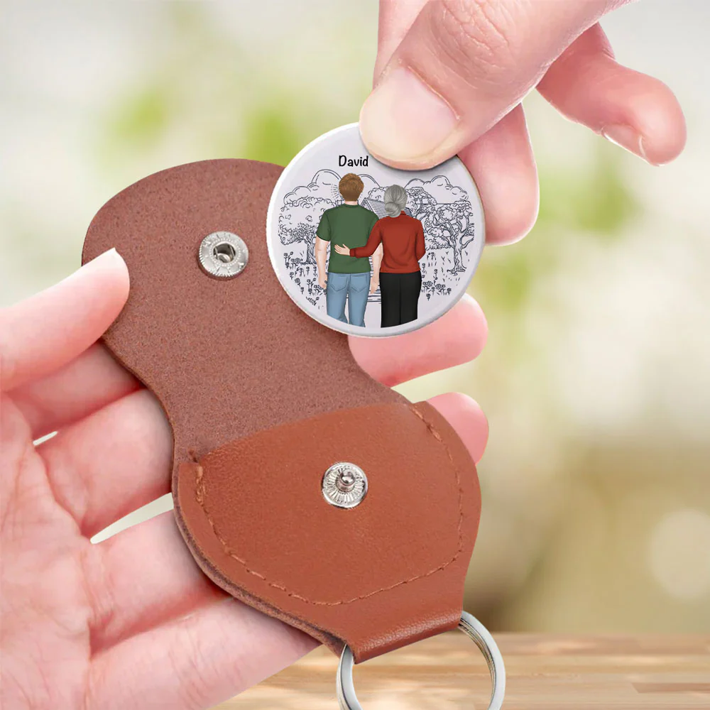 I Will Always Be Your Biggest Support Ver Mom - Personalized Custom Pocket Hug - Image 3