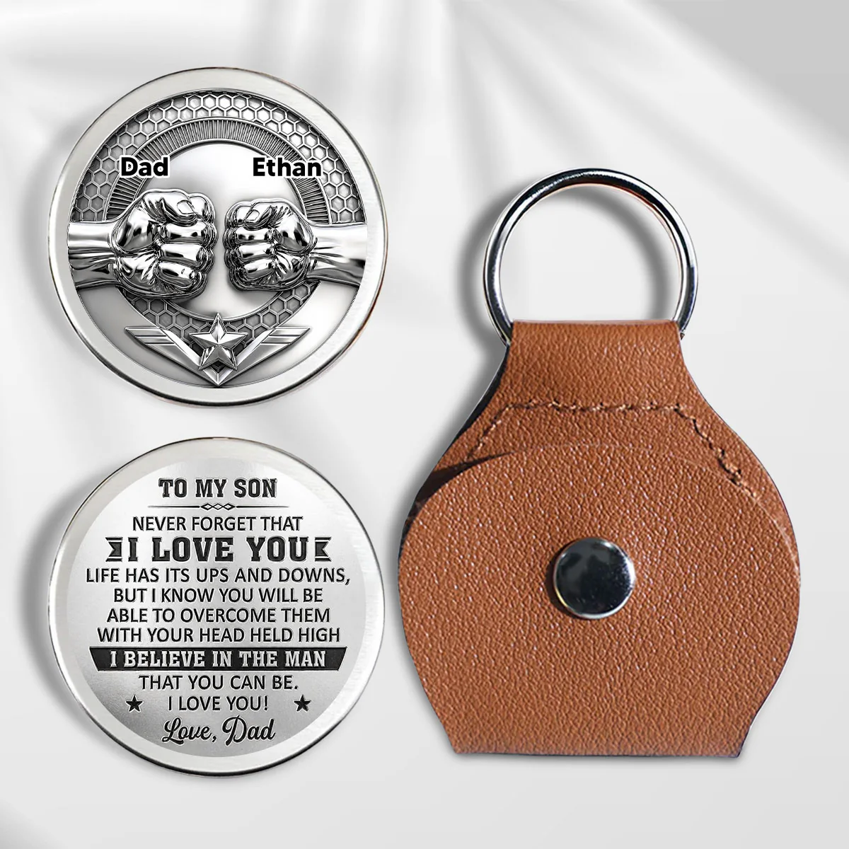 I Will Be Here For You - Personalized Custom Pocket Hug