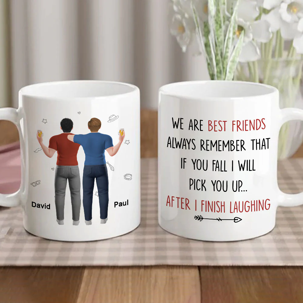 I Will Pick You After Male Ver - Personalized Custom Coffee Mug - Image 2