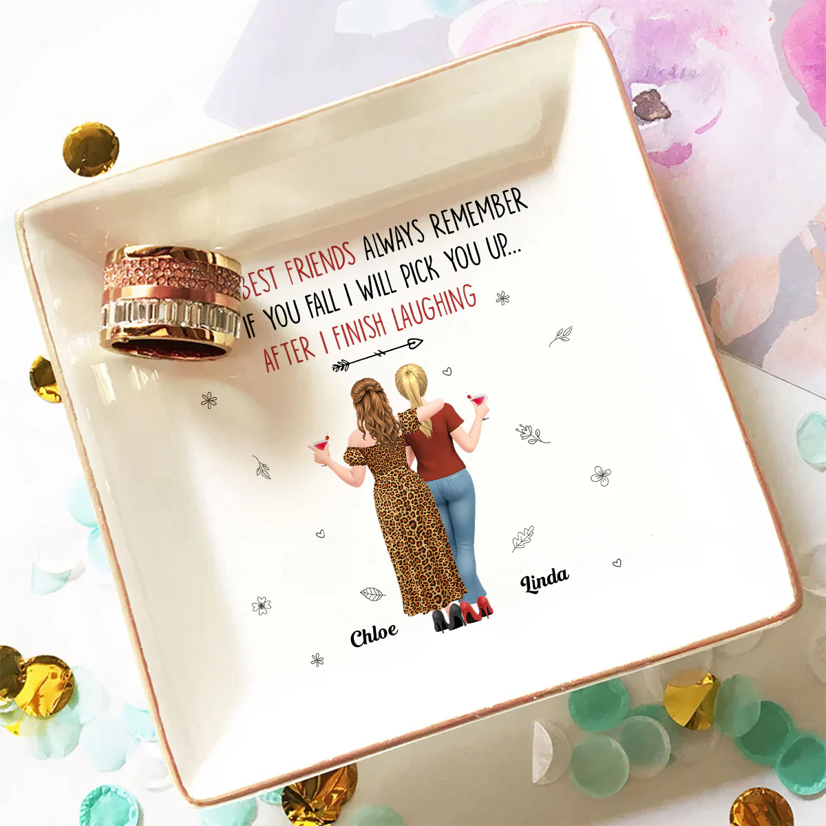 I Will Pick You After - Personalized Custom Jewelry Dish - Image 2