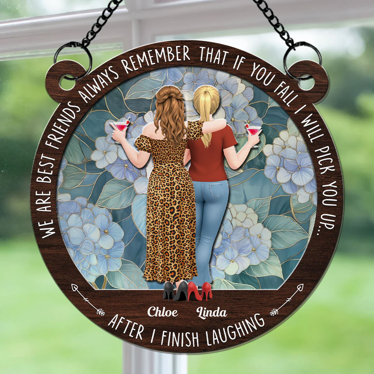 I Will Pick You After - Personalized Custom Suncatcher