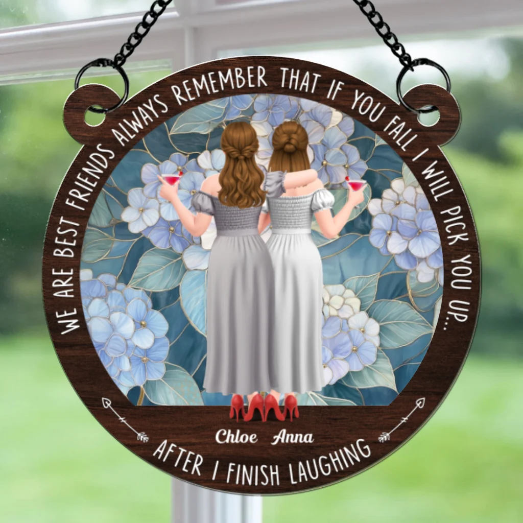 I Will Pick You After - Personalized Custom Suncatcher - Image 5