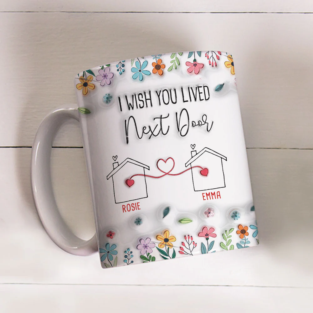 I Wish - Personalized Custom 3D Inflated Effect Mug - Image 2