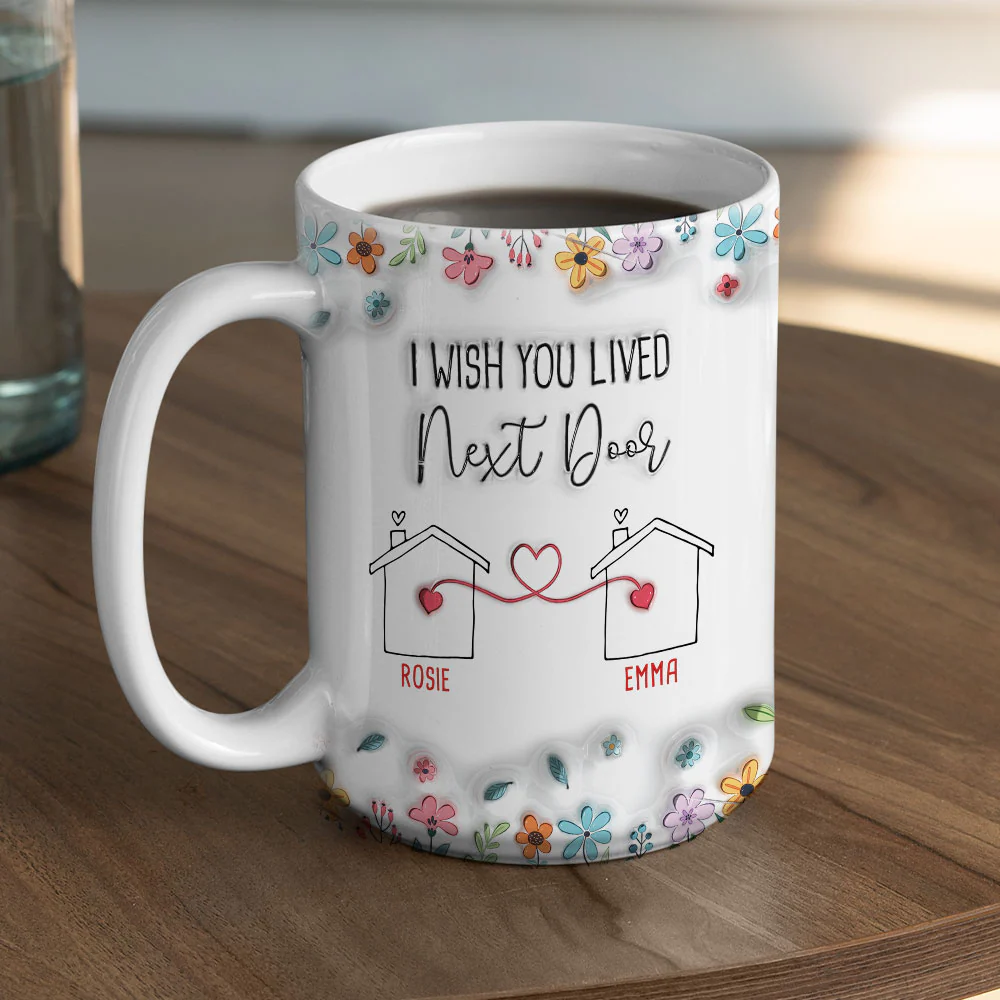 I Wish - Personalized Custom 3D Inflated Effect Mug - Image 5