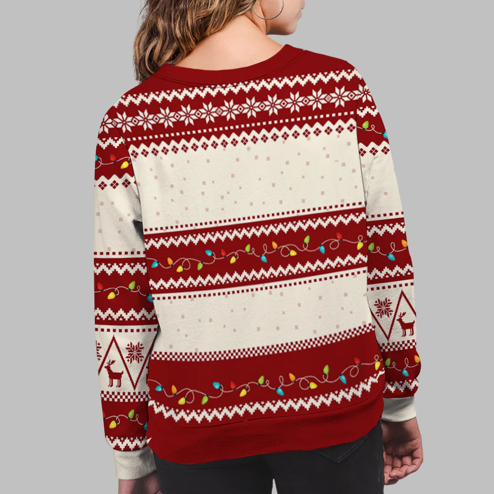 I Wish We Lived Closer - Personalized Custom All-Over-Print Sweatshirt - Image 6