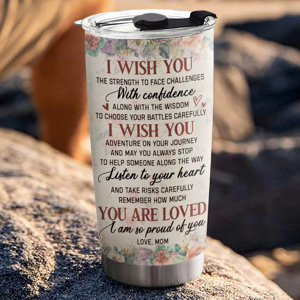I Wish You - Personalized Custom Tumbler - Image 3