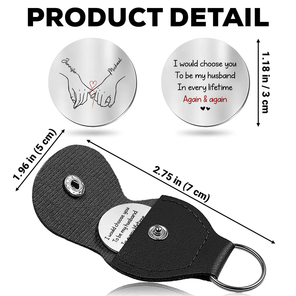 I Would Choose You - Personalized Custom Pocket Hug - Image 5
