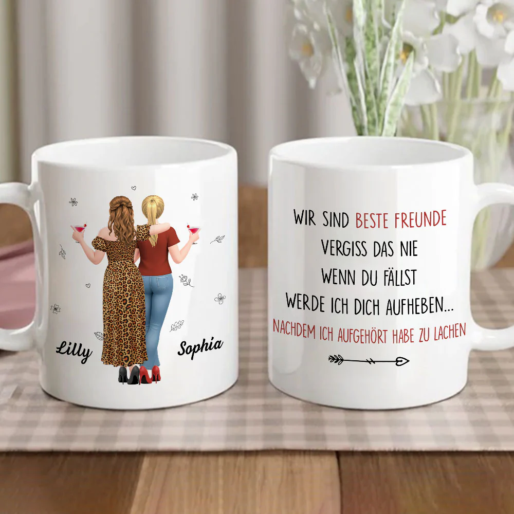 Ich hebe dich danach auf – Personalisierte Kaffeetasse - Image 2