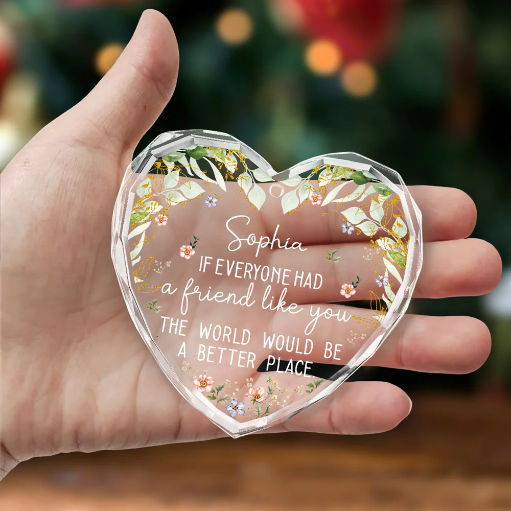 Had A Friend Like You - Personalized Custom Glass Ornament - Image 3
