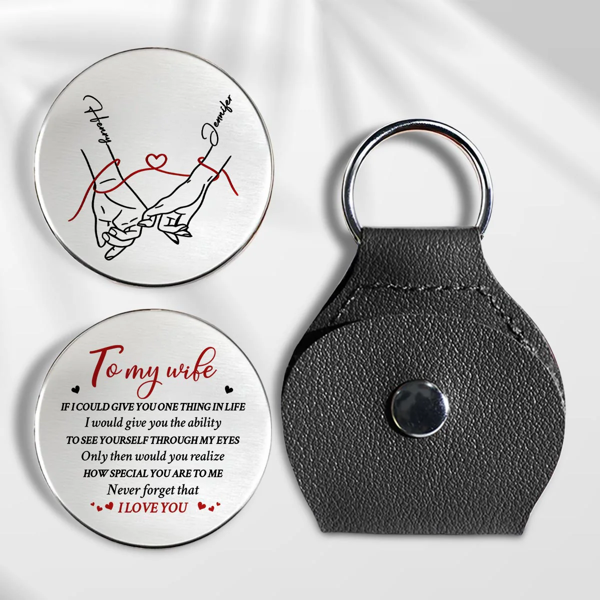 If I Could Give You One Thing - Personalized Custom Pocket Hug