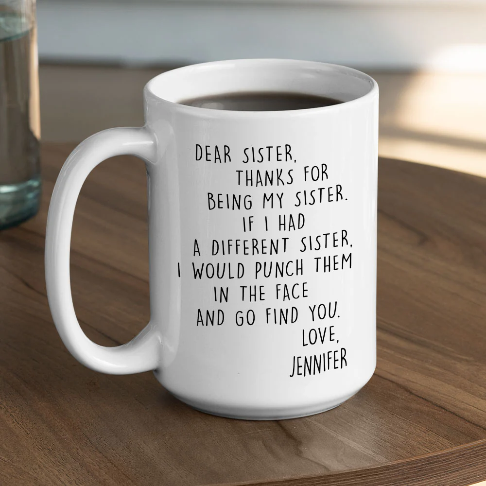 If I Had A Different Bestie - Personalized Custom Coffee Mug - Image 5