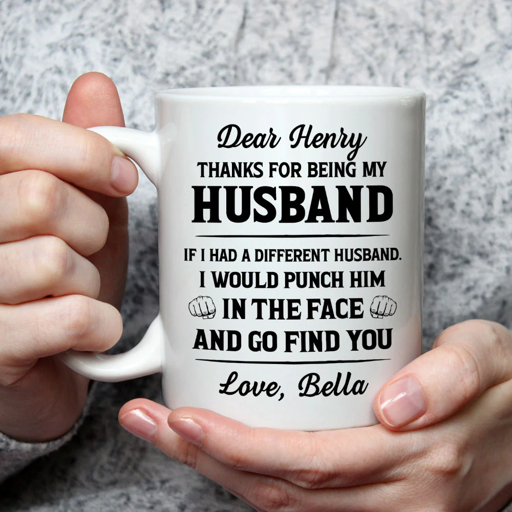 If I Had A Different Husband Version 2 - Personalized Custom Coffee Mug - Image 3