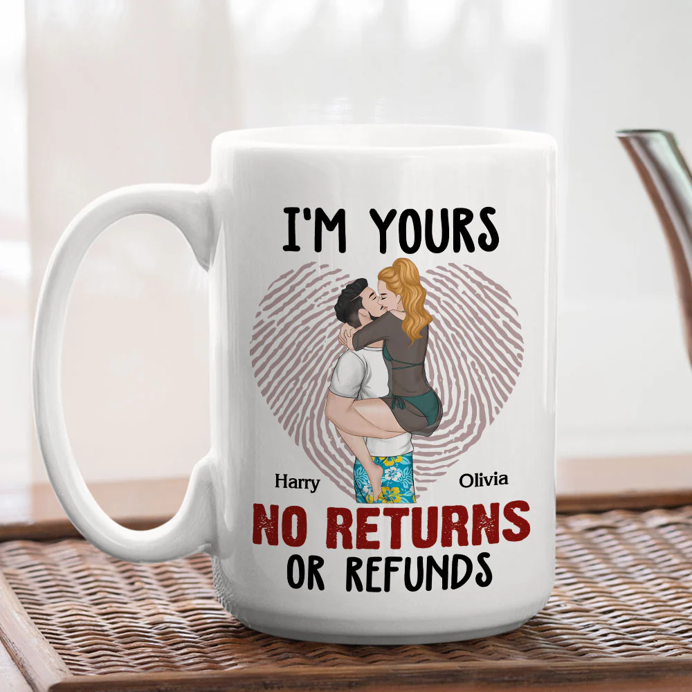 Im Yours - Personalized Custom Coffee Mug - Image 3