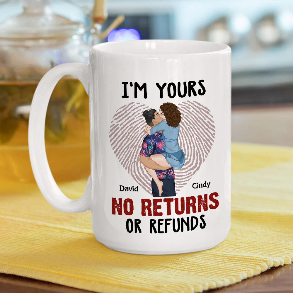 Im Yours - Personalized Custom Coffee Mug - Image 4