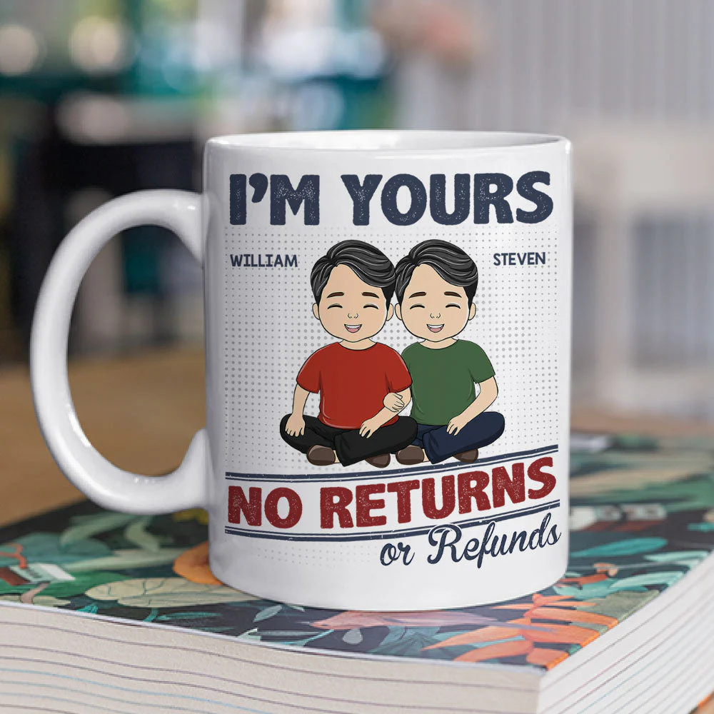 Im Yours - Personalized Custom Coffee Mug - Image 3