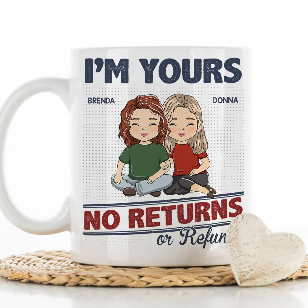 Im Yours - Personalized Custom Coffee Mug - Image 4