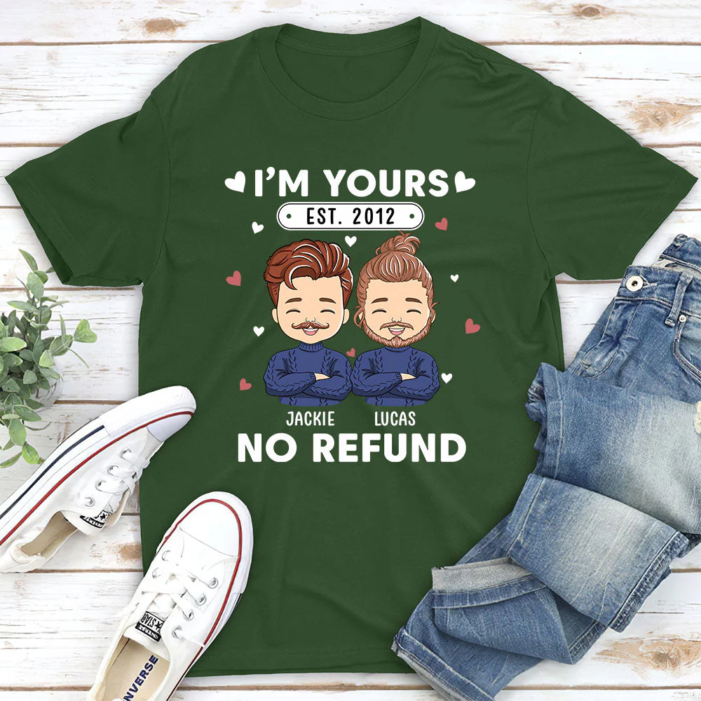 I'm Yours - Personalized Custom Couple T-shirts - Image 3