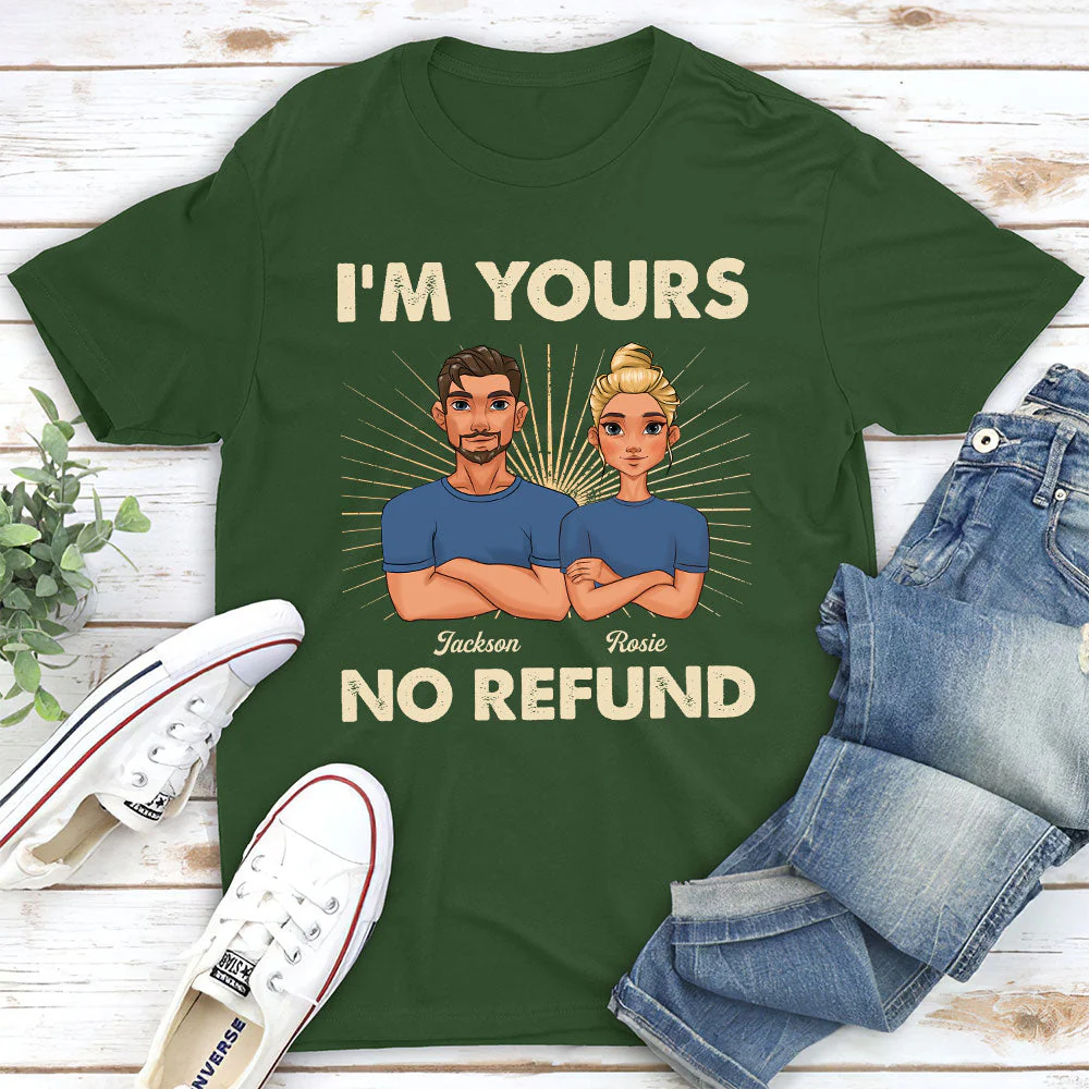 I'm Yours Vintage - Personalized Custom Classic T-shirt - Image 3