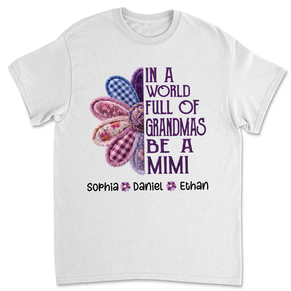 In A World Full Of Grandmas Be A Mimi - Personalized Custom Shirt