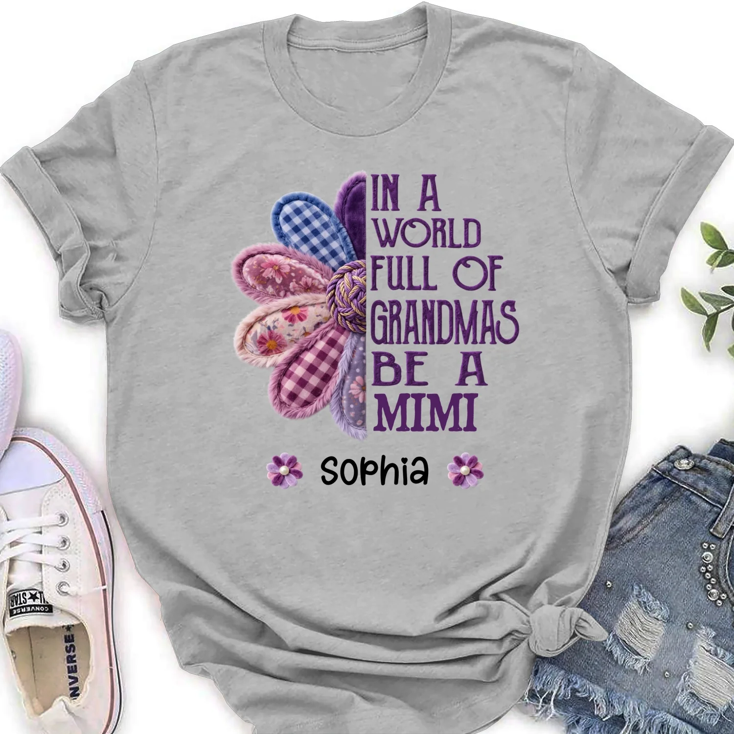 In A World Full Of Grandmas Be A Mimi - Personalized Custom Shirt - Image 17