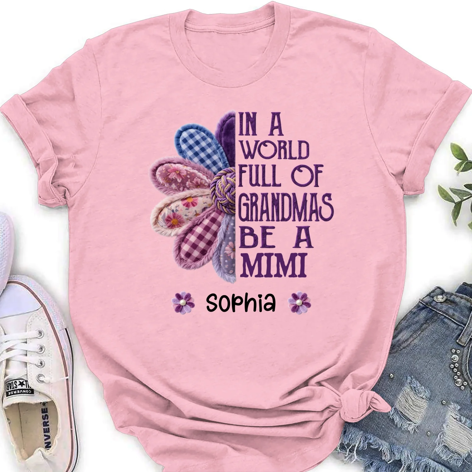 In A World Full Of Grandmas Be A Mimi - Personalized Custom Shirt - Image 18