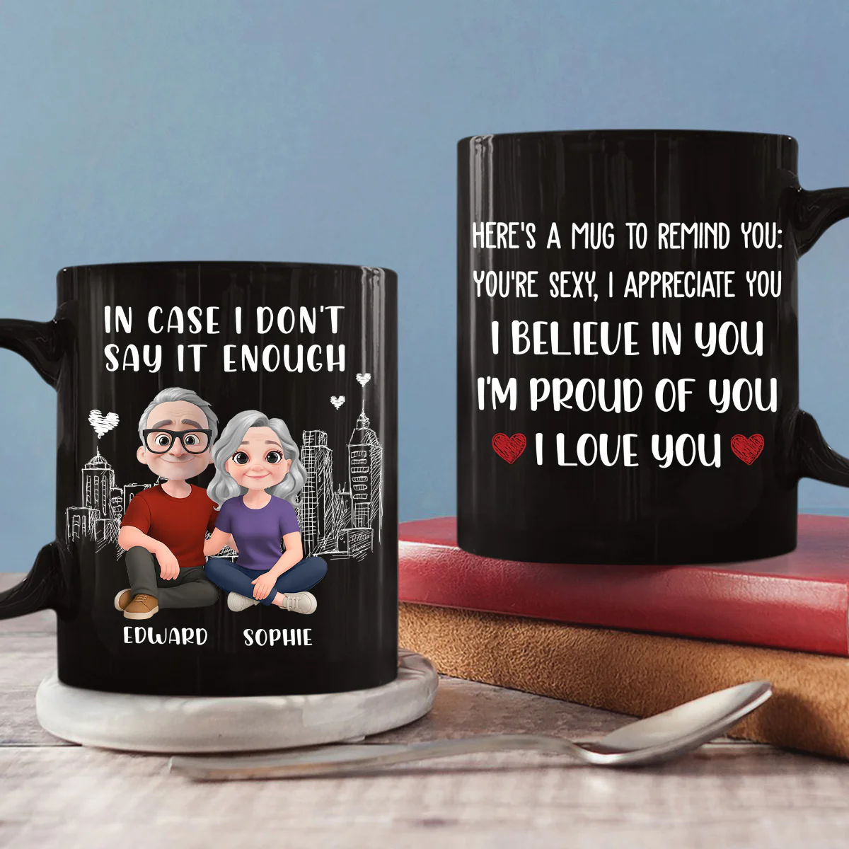 In Case - Personalized Custom Coffee Mug - Image 4