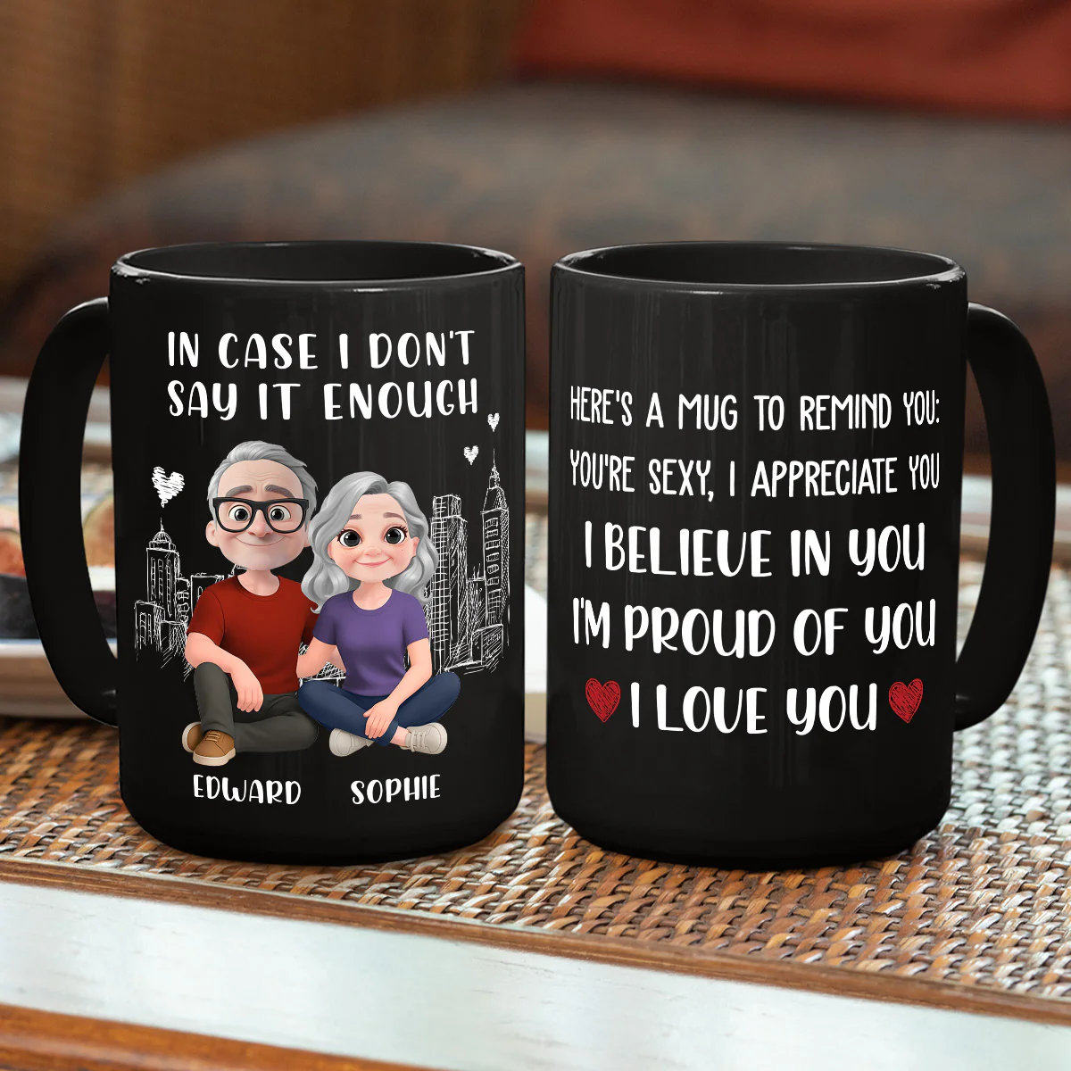 In Case - Personalized Custom Coffee Mug - Image 6