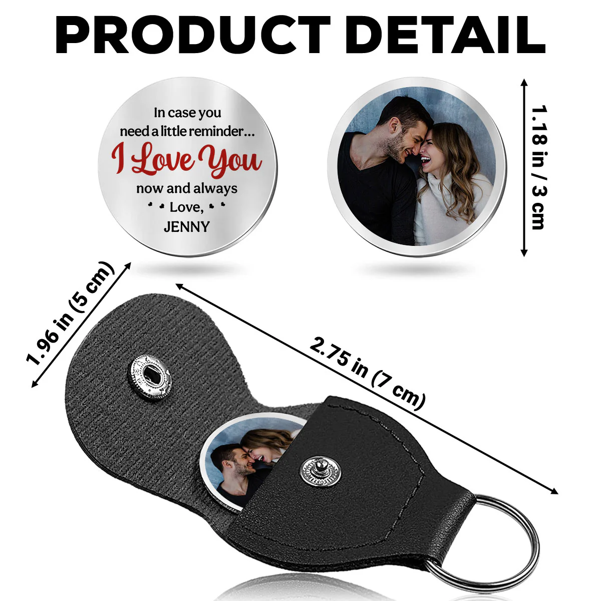 In Case You Need A Little Reminder - Personalized Custom Pocket Hug - Image 5