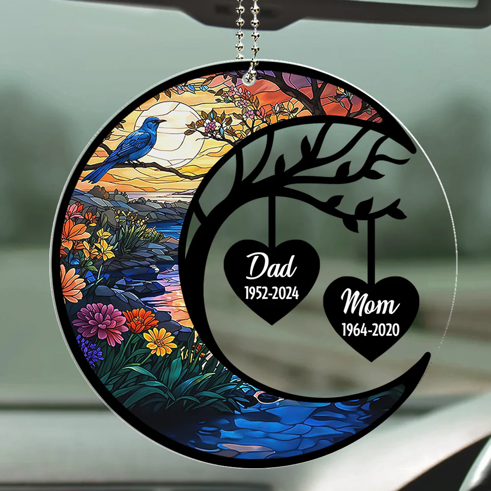In Heaven - Personalized Custom Car Ornament - Image 3